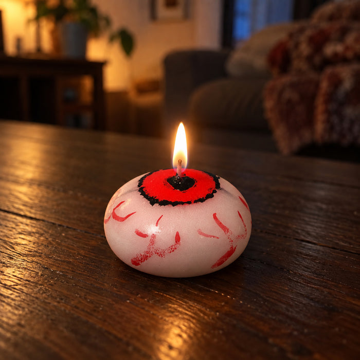 Eyeball Floating Candles – Halloween Table Decor by The Festive Atelier